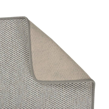 Tappeto Corsia Aspetto Sisal Tortora 50x100 cm