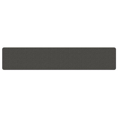 Tappeto Corsia Aspetto Sisal Antracite 50x250 cm
