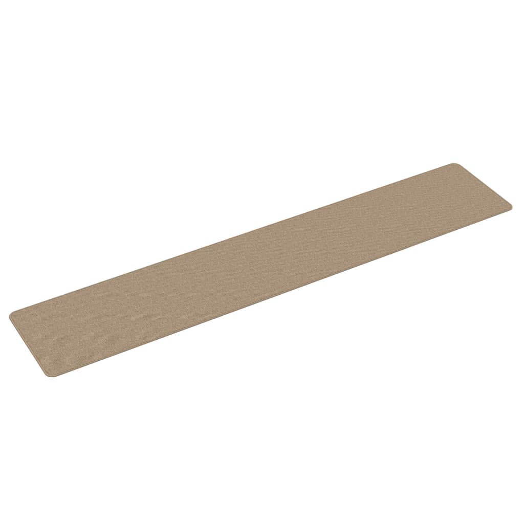 Tappeto Corsia Aspetto Sisal Sabbia 50x250 cm