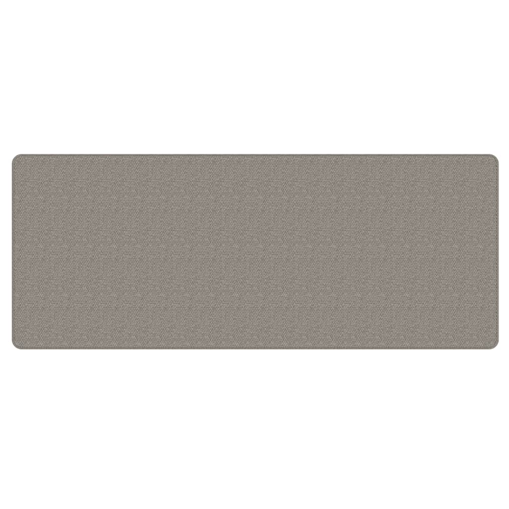 Tappeto Corsia Aspetto Sisal Argento 80x200 cm