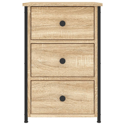 Comodino Rovere Sonoma 40x36x60 cm in Legno Multistrato