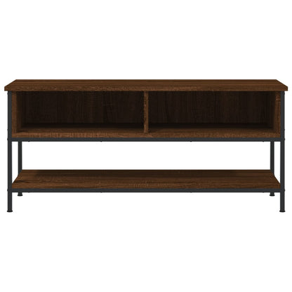 Mobile Porta TV Rovere Marrone 100x35x45cm in Legno Multistrato