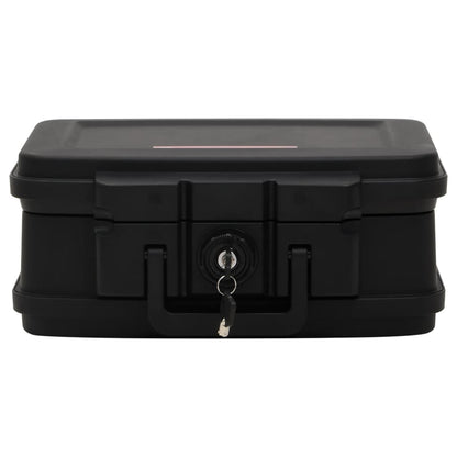 Cassetta di Sicurezza Nera 38x32,5x16,5 cm