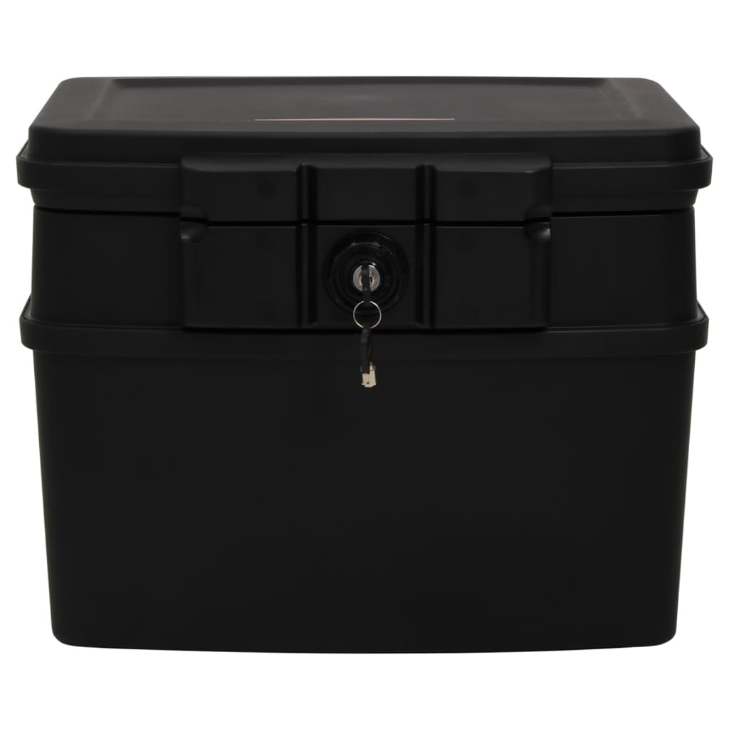 Cassetta di Sicurezza Nera 44x37x34 cm