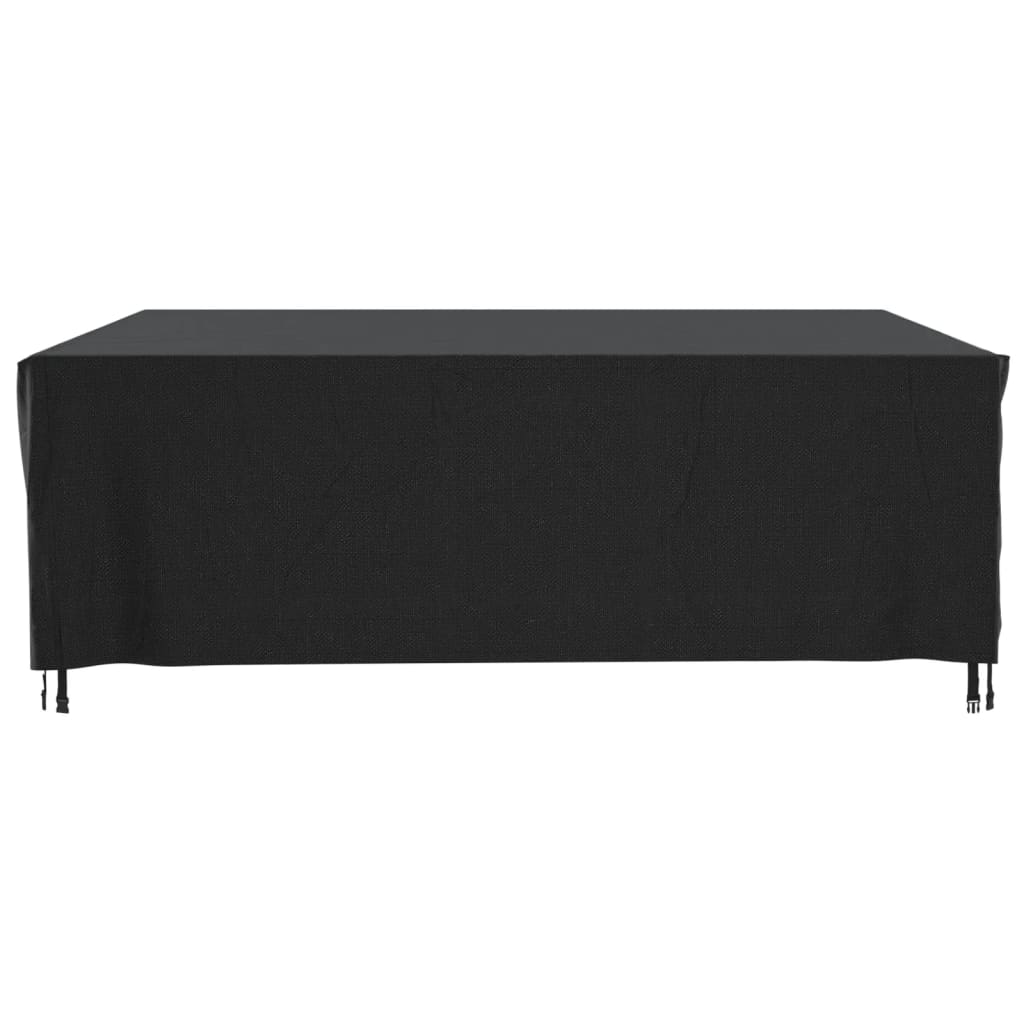 Copertura Mobili Giardino Nera 260x260x90cm Impermeabile 420D