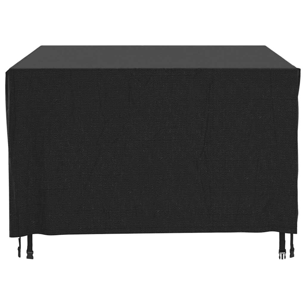 Copertura Mobili Giardino Nera 240x140x90cm Impermeabile 420D