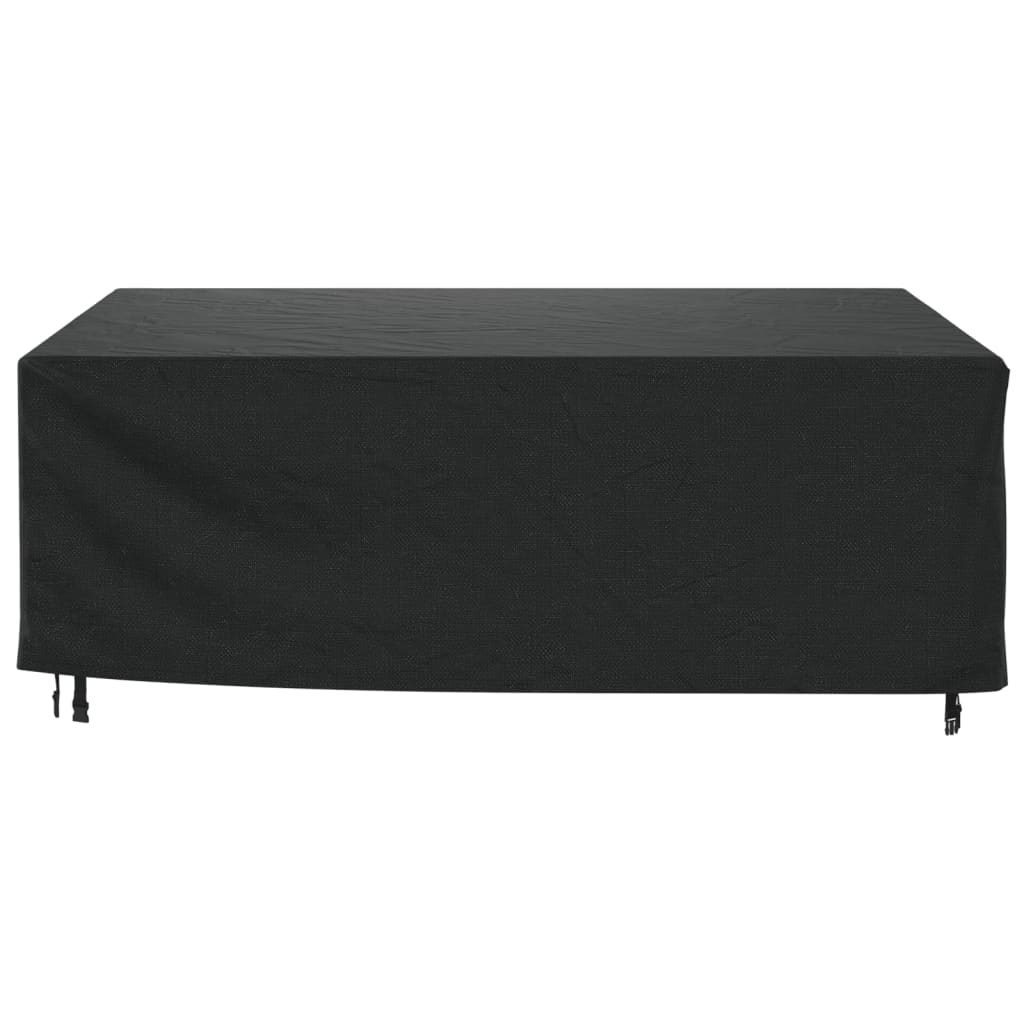Copertura Mobili Giardino Nera 200x160x70cm Impermeabile 420D