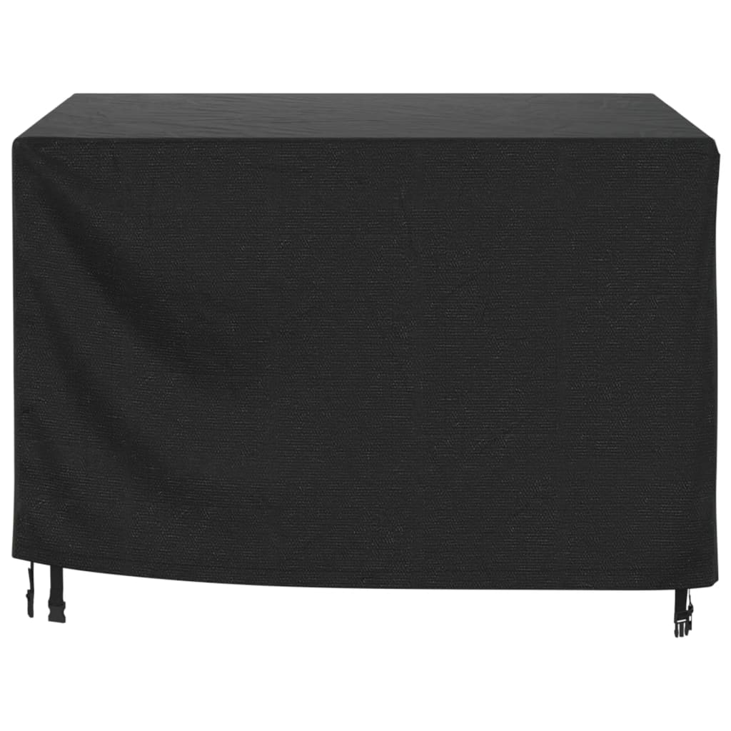 Copertura Mobili Giardino Nera 135x135x90cm Impermeabile 420D