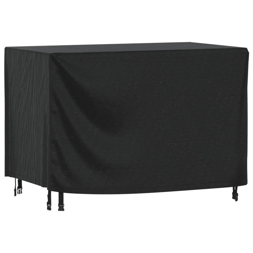 Copertura Mobili Giardino Nera 140x70x90cm Impermeabile 420D