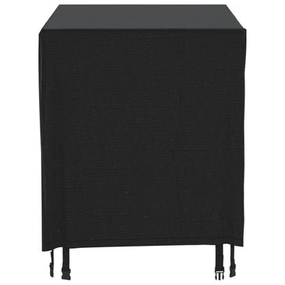 Copertura Mobili Giardino Nera 140x70x90cm Impermeabile 420D