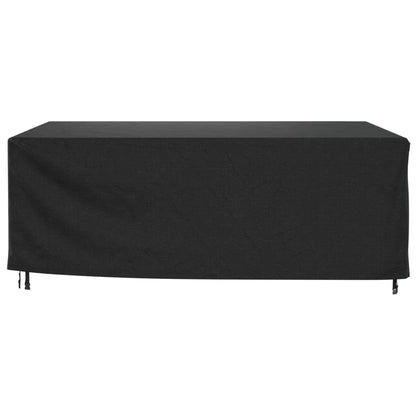 Copertura Mobili Giardino Nera 250x210x90cm Impermeabile 420D