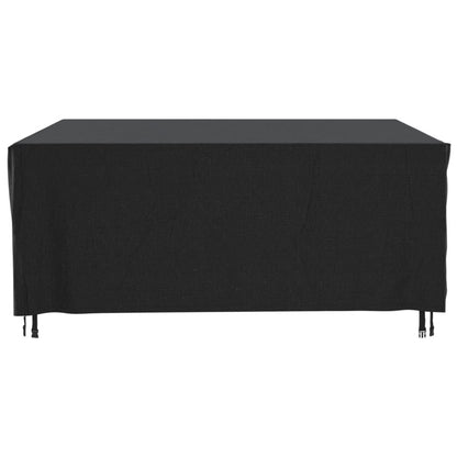 Copertura Mobili Giardino Nera 250x210x90cm Impermeabile 420D