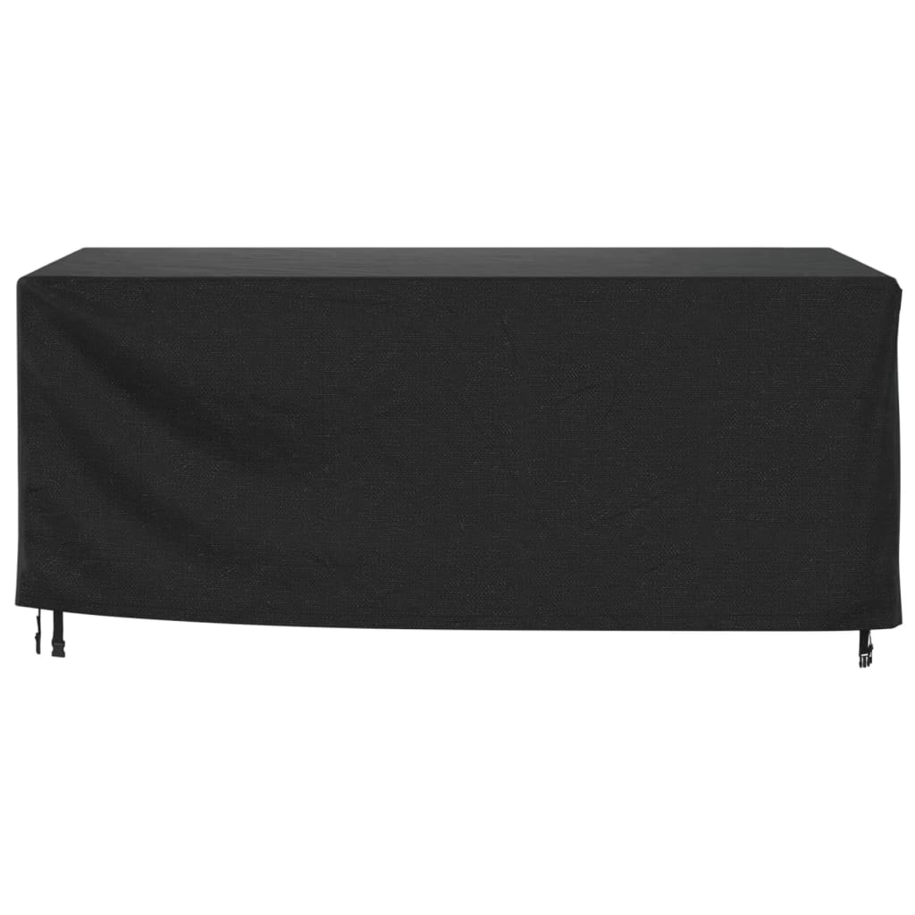 Copertura Mobili Giardino Nera 225x143x90cm Impermeabile 420D