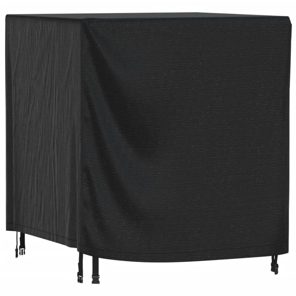 Copertura Mobili Giardino Nera 116x100x120cm Impermeabile 420D