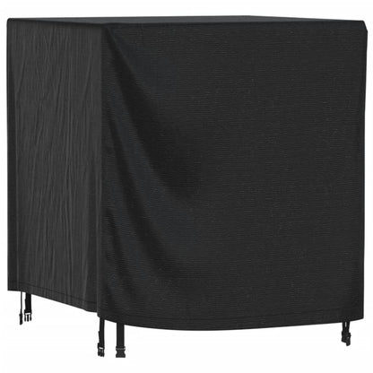 Copertura Mobili Giardino Nera 116x100x120cm Impermeabile 420D