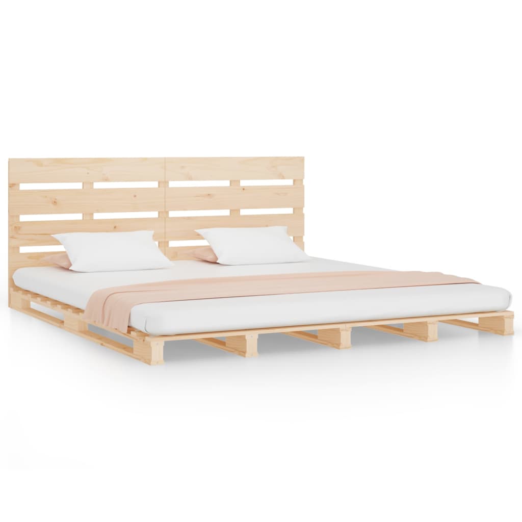Giroletto in Legno Massello di Pino 120x190 cm Small Double