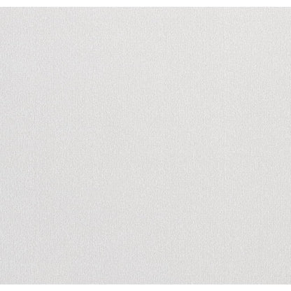 Carta da Parati 3D Bianco Solido 10x0,53m Non Tessuto