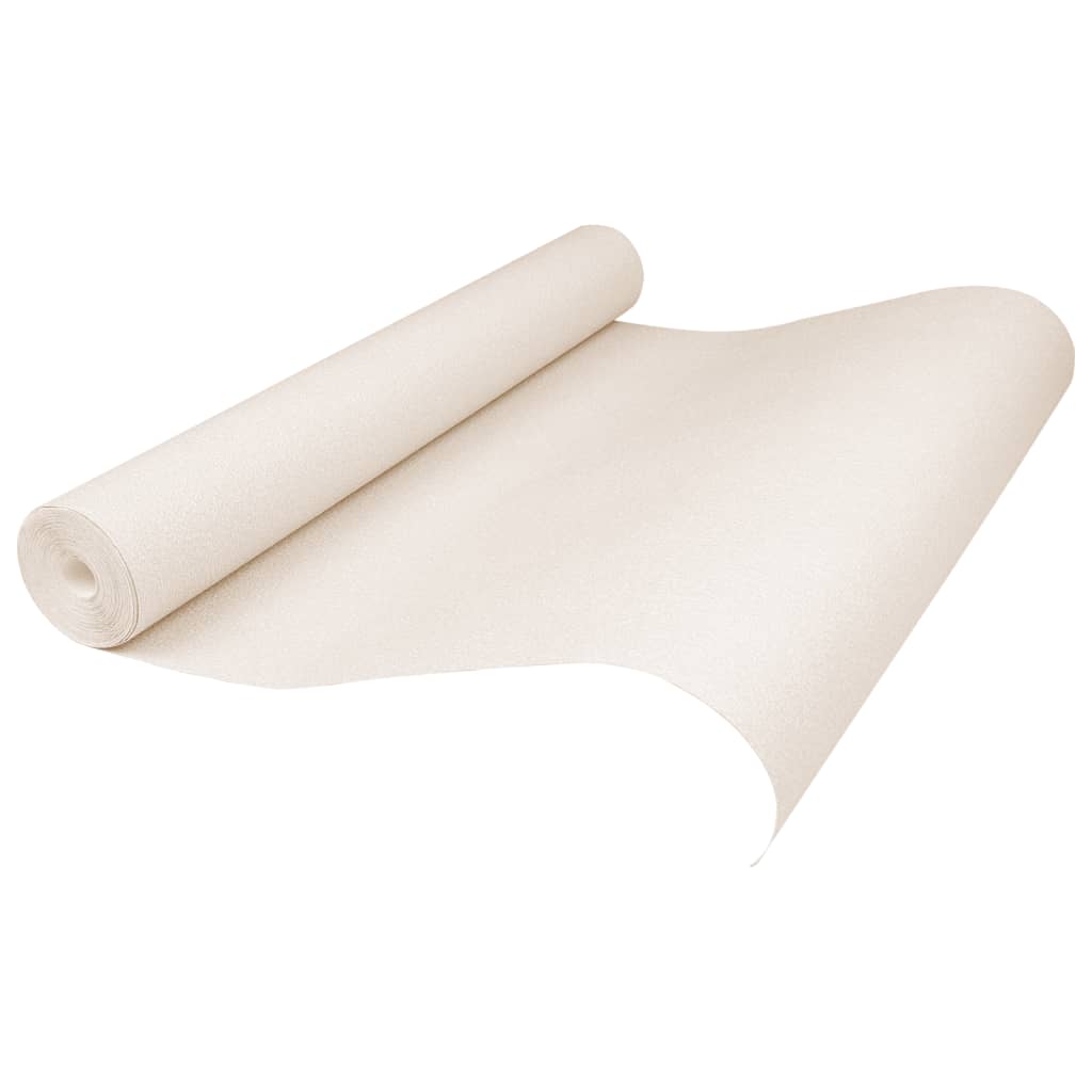 Carta da Parati 3D Beige Solido 10x0,53 m Non Tessuto