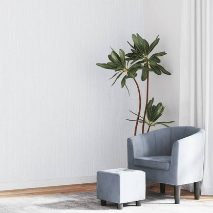 Carta da Parati 3D Grigio Solido 10x0,53 m Non Tessuto