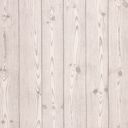 Carta da Parati 3D Motivo Legno Grigio 10x0,53 m Non Tessuto