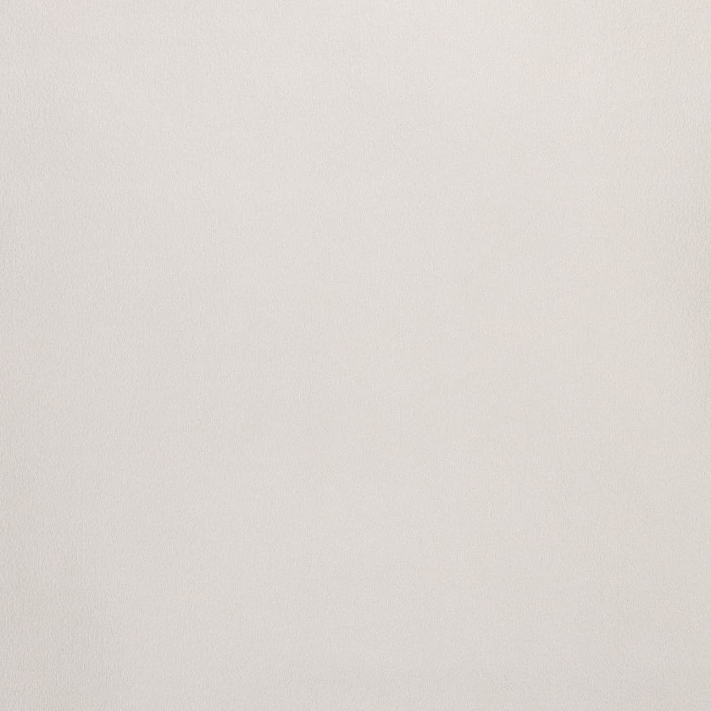 Carta da Parati 3D Crema Solido 10x0,53 m Non Tessuto