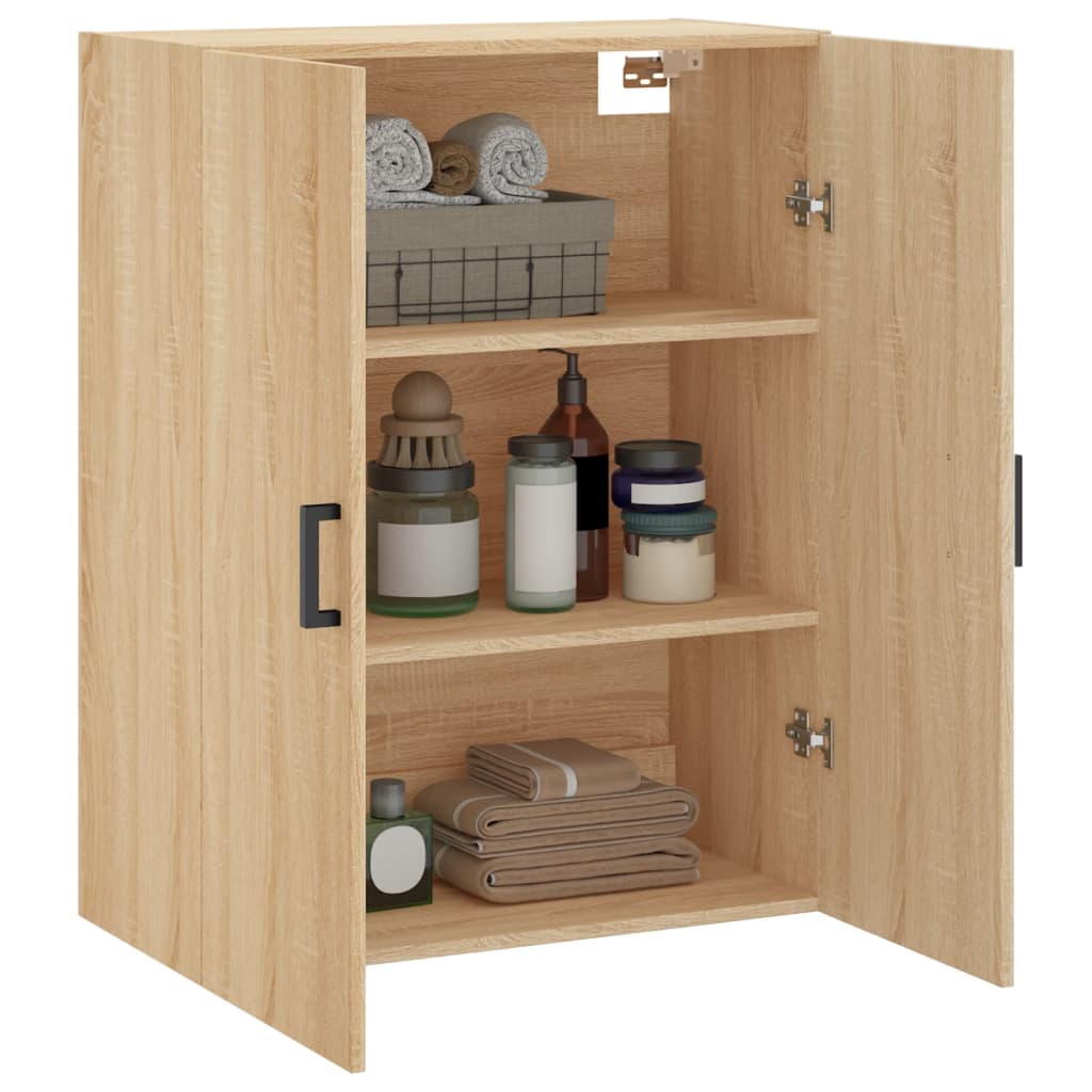 Mobile a Parete Rovere Sonoma 69,5x34x90 cm