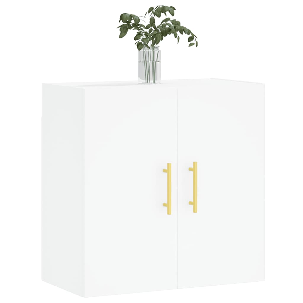 Armadietto a Muro Bianco 60x31x60 cm in Legno Multistrato