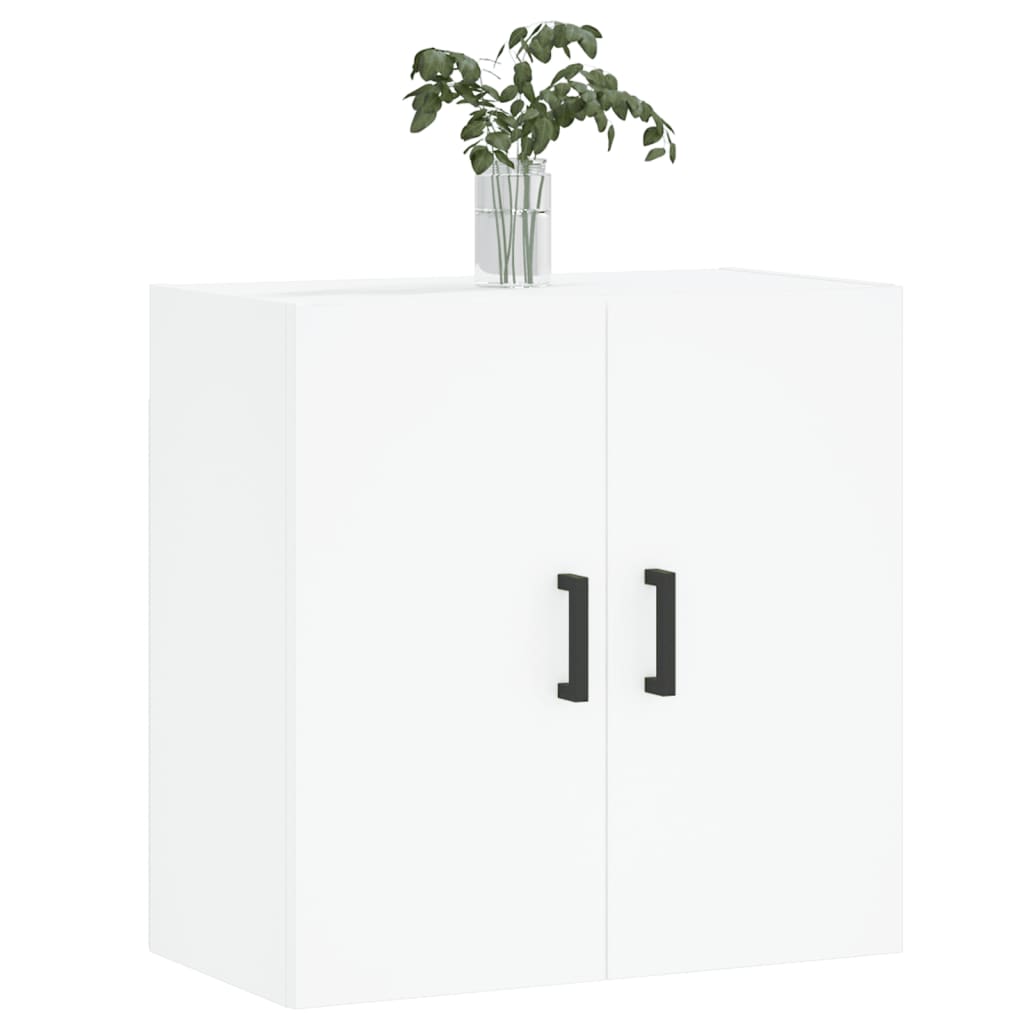 Armadietto a Muro Bianco 60x31x60 cm in Legno Multistrato