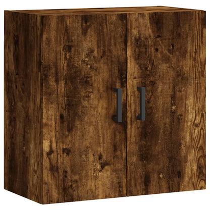 Armadietto a Muro Rovere Fumo 60x31x60 cm in Legno Multistrato