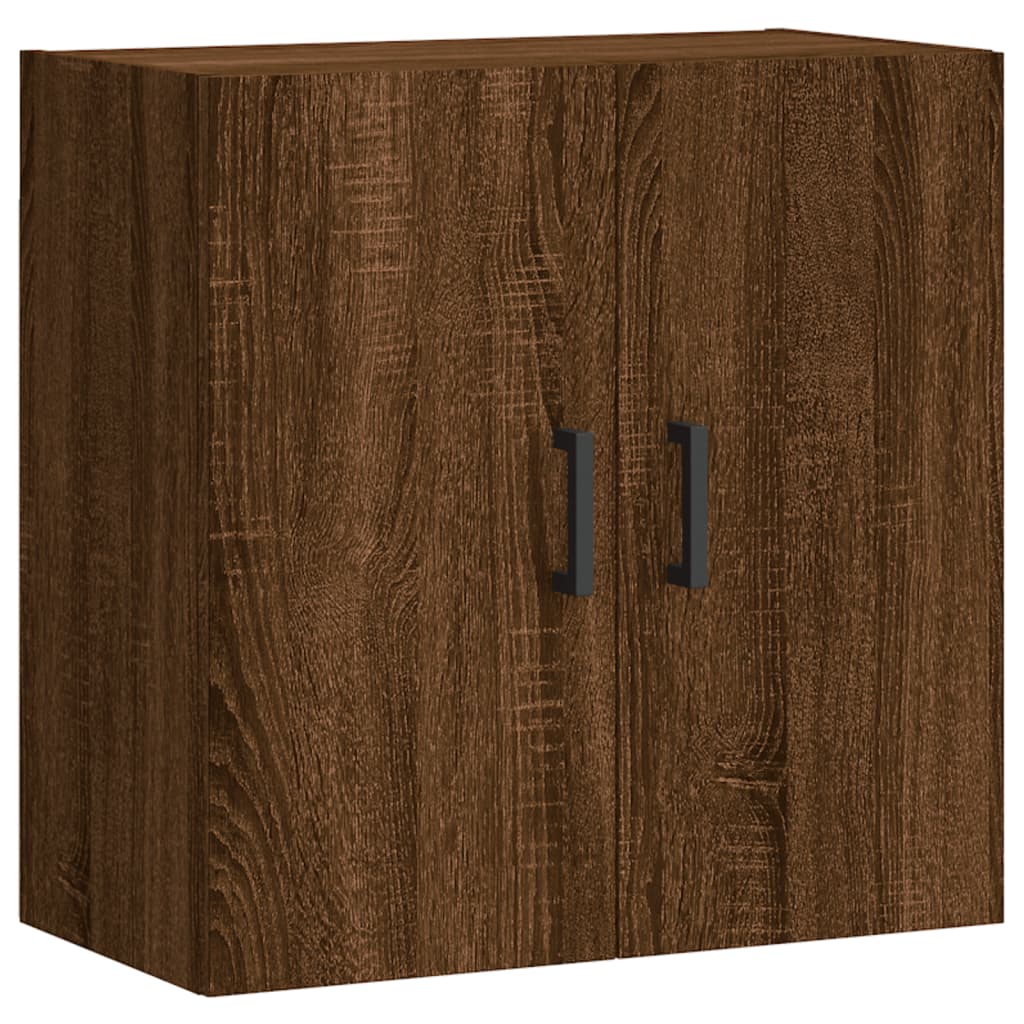 Armadietto a Muro Rovere Marrone 60x31x60 cm Legno Multistrato