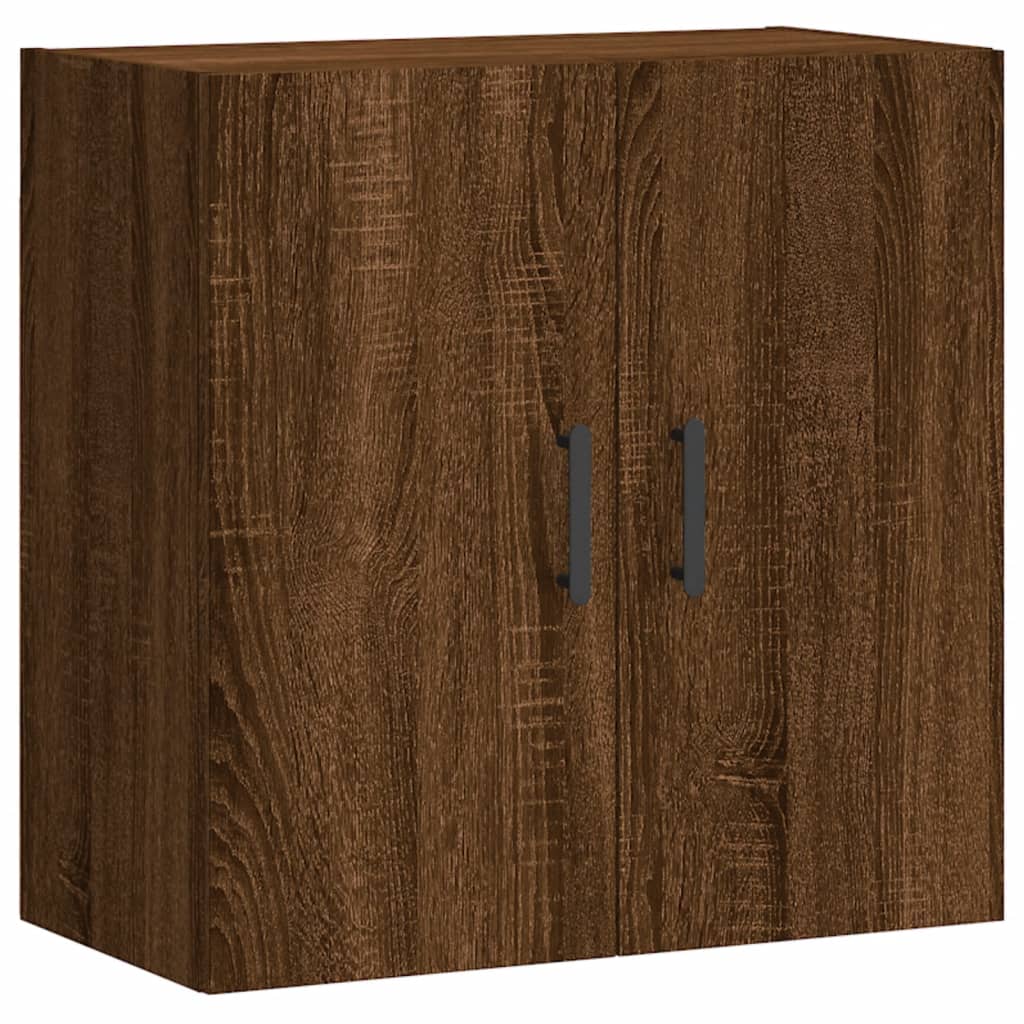 Armadietto a Muro Rovere Marrone 60x31x60 cm Legno Multistrato