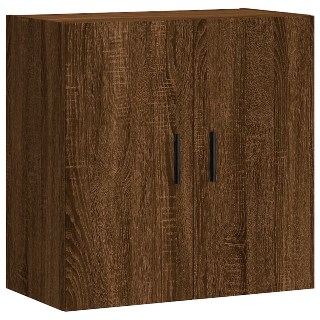 Armadietto a Muro Rovere Marrone 60x31x60 cm Legno Multistrato