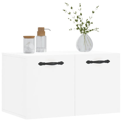 Mobile a Parete Bianco 60x36,5x35 cm in Legno Multistrato