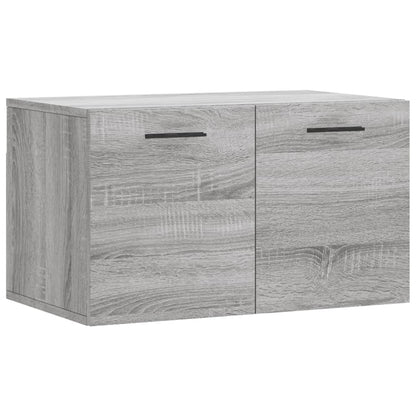 Mobile a Parete Grigio Sonoma 60x36,5x35cm in Legno Multistrato