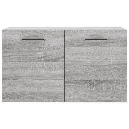 Mobile a Parete Grigio Sonoma 60x36,5x35cm in Legno Multistrato