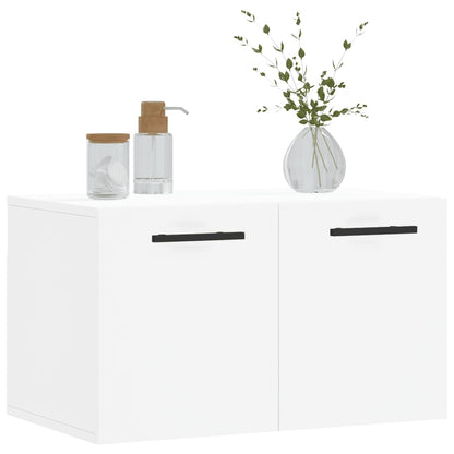 Mobile a Parete Bianco 60x36,5x35 cm in Legno Multistrato