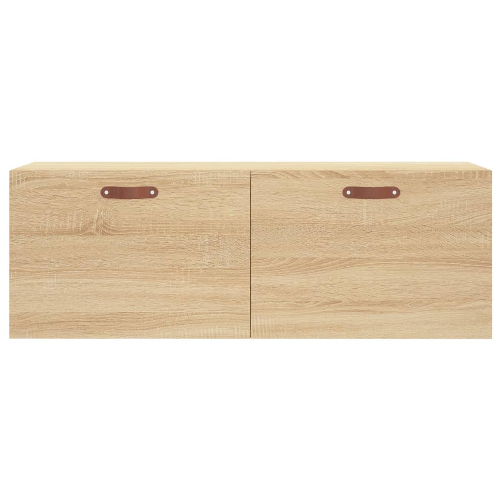 Mobile a Parete Rovere Sonoma 100x36,5x35 cm Legno Multistrato