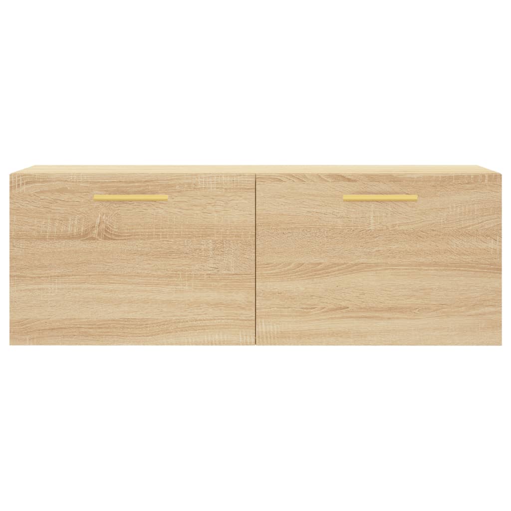 Mobile a Parete Rovere Sonoma 100x36,5x35 cm Legno Multistrato