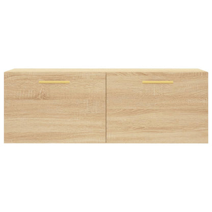 Mobile a Parete Rovere Sonoma 100x36,5x35 cm Legno Multistrato