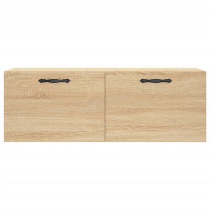 Mobile a Parete Rovere Sonoma 100x36,5x35 cm Legno Multistrato