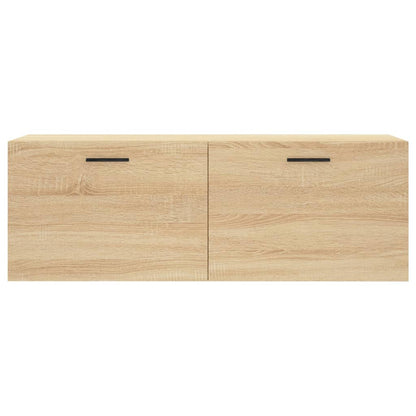 Mobile a Parete Rovere Sonoma 100x36,5x35 cm Legno Multistrato