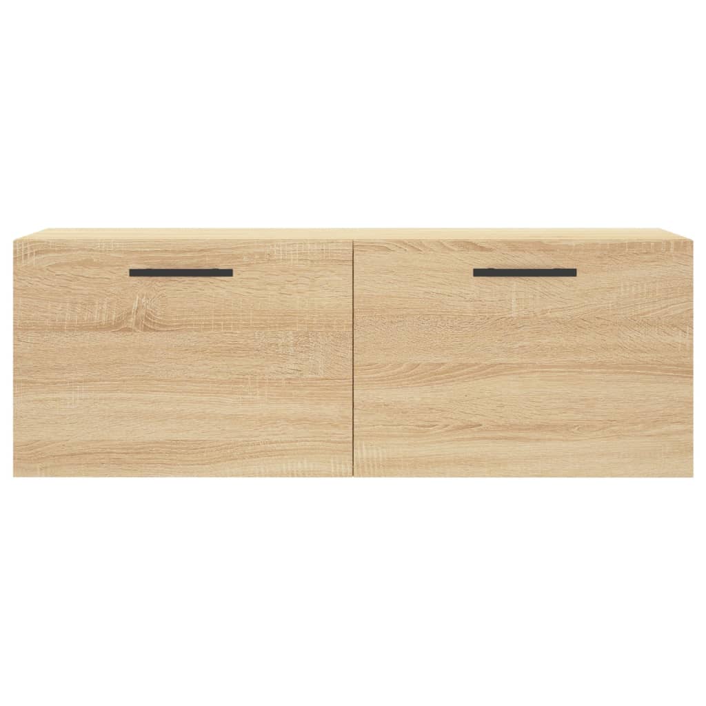 Mobile a Parete Rovere Sonoma 100x36,5x35 cm Legno Multistrato