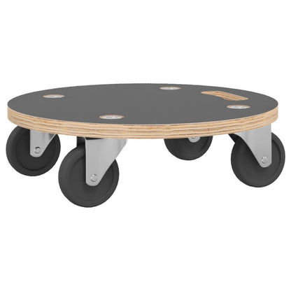Pedane di Trasporto 2 pz Rotonde Ã˜38x11,5 cm 250 kg