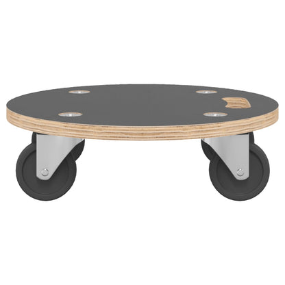 Pedane di Trasporto 2 pz Rotonde Ã˜38x11,5 cm 250 kg
