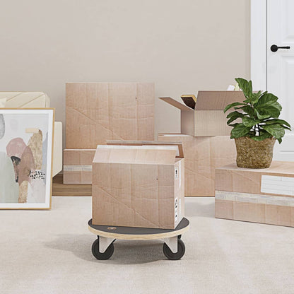 Pedane di Trasporto 2 pz Rotonde Ã˜38x11,5 cm 250 kg
