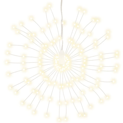 Illuminazioni di Natale Galassia 140 LED 2pz Bianco Caldo 17 cm