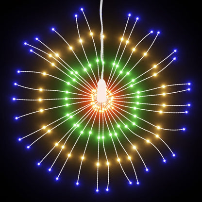 Illuminazioni di Natale Galassia 140 LED 2pz Multicolore 17 cm