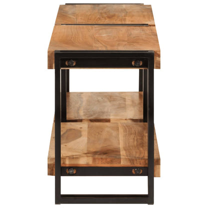 Mobile Porta TV 140x30x40 cm in Legno Massello di Acacia