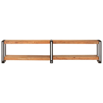 Mobile Porta TV 180x30x40 cm in Legno Massello di Acacia
