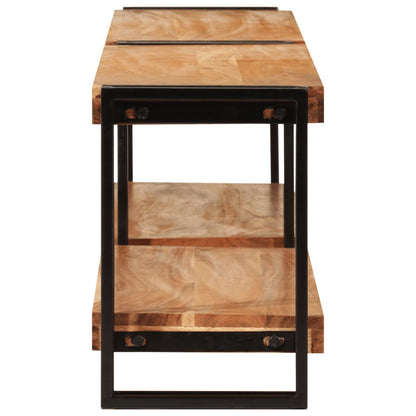 Mobile Porta TV 180x30x40 cm in Legno Massello di Acacia